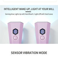 Lampu Pengering Kuku Genggam BabyGenia 4.0 Tanpa Kabel UV/LED 6.7W 3400mAh Baterai Pengisian Cepat Sensor Mode Getaran Daya Tinggi/Rendah