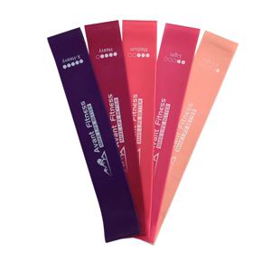 Kustom cetak Logo kebugaran karet gelang elastis peralatan olahraga Gym latihan <span class=keywords><strong>Loop</strong></span> karet resistensi - Product Image 5