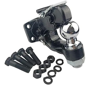 Kit de Montaje de Enganche Combinado con Bola de Remolque y Gancho de Remolque, Enganche de Lengüeta de Remolque - Product Image 1