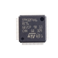 Microcontrôleur industriel STM32F446RET6 180 MHz Cortex-M4 MCU 512 Ko Flash 128 Ko RAM CAN USB QSPI LQFP64