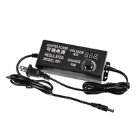 Alimentation électrique réglable DC 3-36V 1-10A avec affichage numérique, prise 36W haute efficacité, connecteur 5,5 mm