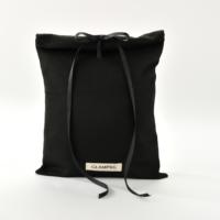 Pochette en toile de coton noire personnalisée avec cordon de serrage, fermeture à ruban, sac de rangement multi-usages pour cosmétiques et articles de toilette, emballage cadeau, sac anti-poussière