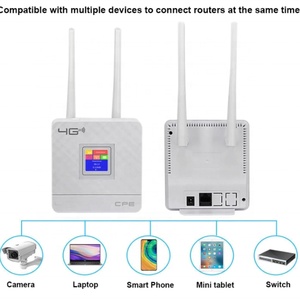 Routeur CPE 4G multifonctionnel OEM CPF903 CPE906 150 Mbps avec port WAN, emplacement pour carte SIM et écran LCD - Product Image 5