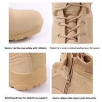 Chaussures d'entraînement grande taille, bottes hautes Delta, bottes tactiques, chaussures de randonnée, bottes de désert pour l'extérieur