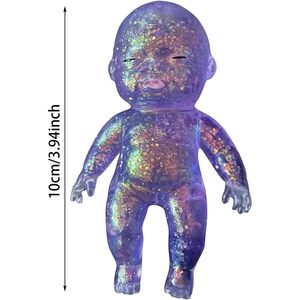 Glitter Baby <b>Squishy</b> TPE Soft Slow Rising Stress Relief Fidget Toy For Kids Age 8 13 Years Unisex - Product Image 4