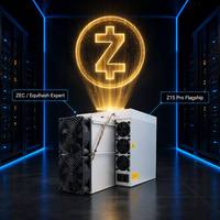 840KSol Zcash Miner Z15 Pro Antminer Equihash ASIC 2780W 3.31J/KSol Rig de minage crypto pour ZEC ZEN Bitmain Officiel Neuf