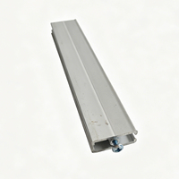 Volet roulant transparent en polycarbonate, volet de devanture en cristal clair, type HK, porte enroulable en cristal, électrique, automatique