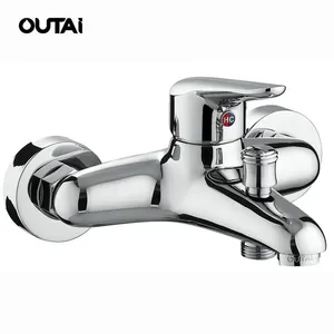 Cold and Hot <strong>Wall</strong> <strong>Mount</strong> Bathroom Bathtub Faucet Bath <strong>Shower</strong> <strong>Mixer</strong> <strong>Taps</strong> - Product Image 1