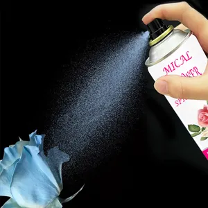 Pintura en aerosol con diseño de flor maestra, pintura acrílica a base de agua con flores florales reales frescas, súper buena calidad