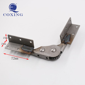 Charnière de meubles pivotant, métal, 5 engrenages, 90 degrés, meubles, fauteuil, sac de haricots, paresseux - Product Image 3