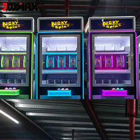Joymax Toptan Şanslı 777 Kapalı Alan Jetonlu Eğlence Merkezi Ödüllü Hediye Kazanma Çocuk Oyun Makinesi (Döner Tabla ile)