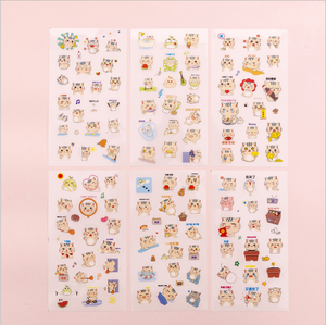 <span class=keywords><strong>De</strong></span> <span class=keywords><strong>dibujos</strong></span> animados <span class=keywords><strong>de</strong></span> los niños <span class=keywords><strong>de</strong></span> gato pegatinas <span class=keywords><strong>de</strong></span> vinilo para portátil monopatín bicicleta equipaje para adolescentes niños y <span class=keywords><strong>niñas</strong></span> - Product Image 6