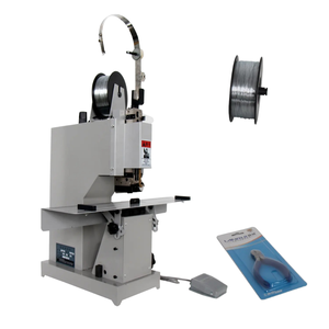<span class=keywords><strong>Machine</strong></span> <span class=keywords><strong>à</strong></span> relier électrique <span class=keywords><strong>à</strong></span> tête unique pour brochures et livrets, agrafeuse de livres - Product Image 3