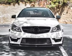 2007 2014 phụ tùng ô tô phù hợp cho Mercedes Benz C-Class C204 phong cách ban đầu khô sợi Carbon xem phía sau gương Bìa - Product Image 5