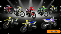Direktvertrieb 300ccm Neues 4-Takt Luftgekühltes 2-Ventil Benzin-Dirtbike für Erwachsene mit Elektrostart und Doppelscheibenbremsen Motor Cross CQR