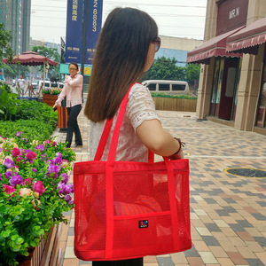 Mesh Breathable Pet <b>Backpack</b> Red Oxford Cloth 40cm X 18cm X 33cm For <b>Cats</b> And Dogs Under 10kg - Product Image 5