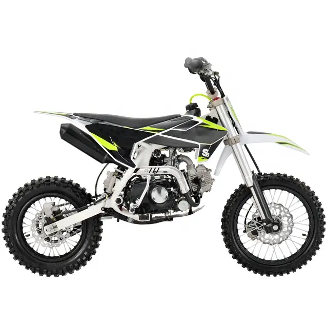 Dirt Bike 4 temps à essence de bonne qualité, motocyclettes 125cc à refroidissement par Air et démarrage tout-terrain, Dirt Bike
