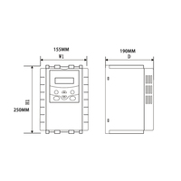 Démarreur de moteur industriel SANYU SJR3-5045KW, démarreur progressif en ligne, commande électrique pour pompe à eau et ventilateur