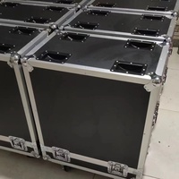 Valise de transport professionnelle en aluminium robuste, style européen, coffre de transport, coffre pour câbles, valise de vol en aluminium