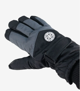 Guantes de esquí impermeables para niños, térmicos, de tres capas, a prueba de viento, material térmico, forro polar súper termorretentor - Product Image 5