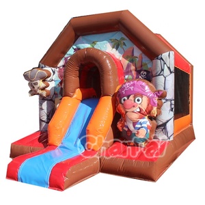 Thiết kế ban đầu <span class=keywords><strong>Inflatable</strong></span> cướp biển nhỏ Combo nhảy lâu đài <span class=keywords><strong>Inflatable</strong></span> <span class=keywords><strong>Bouncer</strong></span> cho trẻ em thương mại Combo với trượt trên bán - Product Image 2