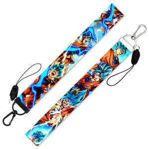 Venta al por mayor japonesa Anime diseño Anime Seven Dragon Ball <span class=keywords><strong>Goku</strong></span> Super Saiyan cordón Anime Tarjeta <span class=keywords><strong>de</strong></span> Identificación llave <span class=keywords><strong>teléfono</strong></span> llavero cordones - Product Image 4