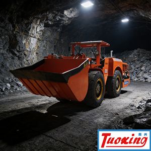 1m³ Schaufelvolumen Multifunktionaler Tuoxing TC-100 Vielseitiger Scooptram für Verfüllung, Versorgung & Sekundärbrechen - Product Image 3