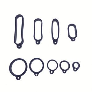 Cordon en silicone de 13-55 mm pour accrocher, anneau anti-perte pour gobelet de 40 mm (Cola/Thé au lait), étanche pour enregistreurs vocaux et écouteurs - Product Image 1
