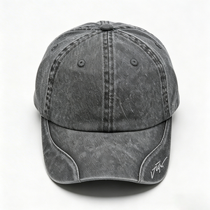 Custom Vintage Retro Cotton <b>Cap</b>, Distressed Embroidered Dad Hat, Streetwear Curved Brim <b>Caps</b> for Men <b>Women</b> OEM ODM - Product Image 6