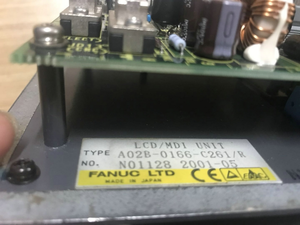 <span class=keywords><strong>Fanuc</strong></span> LCD MDI 유닛 A20B-2002-0130 A02B-0166-C261 - Product Image 5