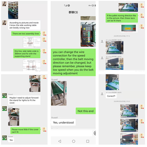 LCD TV Montaj Hatları için Uygun Maliyetli Konveyör Bant, ODM Fabrika Atölyesi için Video Teknik Desteği - Product Image 4