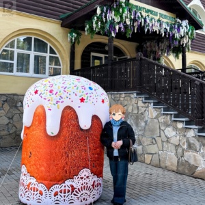 โมเดลเค้กอีสเตอร์เป่าลมขนาดยักษ์ พร้อมไฟ LED ประดับตกแต่งสำหรับเทศกาลอีสเตอร์/ถ่ายรูป/งานก<span class=keywords><strong>ลา</strong></span>งแจ้ง/ปาร์ตี้ - Product Image 1