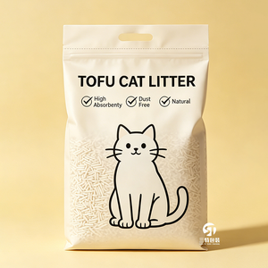 Heavy Duty <b>Vacuum</b> Cat Litter Packaging <b>Bag</b> Large Capacity PET/PE/BOPP Pouch Reinforced Carry Handle Supermarket Exhibition - Product Image 6