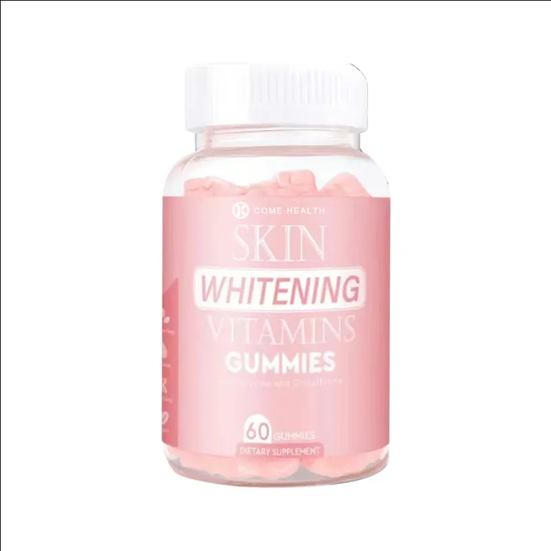 Groothandel Private Label Voedingssupplement Huid Whitening Vitamine Gummies Rijk Aan Antioxidanten Huidverzorging Whitening Gummies