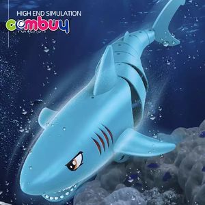 <span class=keywords><strong>Juguete</strong></span> de Tiburón a Control Remoto, Barco de Pesca Robótico Dorado - Product Image 4