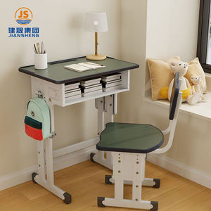 Mobiliario Escolar Pupitres y Sillas de Clase Conjunto de Mesa y Silla Ajustable en Altura para Estudiantes - Product Image 4