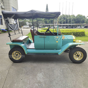 Luxury 4 Passenger Electric Vintage Classic Car Retro Antique Sightseeing Shuttle Vehicle <b>for</b> Tourist Attraction Wedding Club - Product Image 1