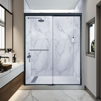 Panneaux de salle de bain personnalisés, imperméables et bon marché pour hôtels Base de douche et murs de douche Panneau mural préfabriqué pour douche