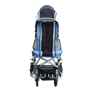 Poussette pour enfants avec pare-soleil, fauteuil roulant confortable pour fauteuil roulant manuel pour enfants <span class=keywords><strong>3</strong></span>. Équipement de réadaptation - Product Image 6