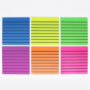 Notas Adhesivas Translúcidas Impermeables, Película Fluorescente Creativa para Notas, <span class=keywords><strong>Lectura</strong></span>, Estudio, Oficina, Escuela - Product Image 6