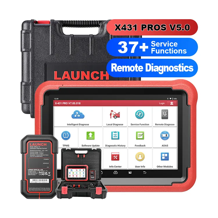 Launch x431 pro v 5.0 alat diagnosis mobil, mesin diagnosis otomatis untuk mobil x431 pro v x-431 pro v obd2