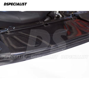 Cubierta de <span class=keywords><strong>radiador</strong></span> de placa de Panel de refrigeración de fibra de carbono para Toyota Supra MK5 A90 A91 GR - Product Image 3