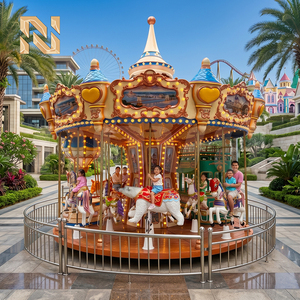 Carrusel <span class=keywords><strong>de</strong></span> 16 Asientos <span class=keywords><strong>de</strong></span> Alta Resistencia para Parques <span class=keywords><strong>de</strong></span> <span class=keywords><strong>Atracciones</strong></span>, Ideal para Grandes Parques Temáticos Turísticos, <span class=keywords><strong>Precio</strong></span> <span class=keywords><strong>de</strong></span> Fábrica - Product Image 5