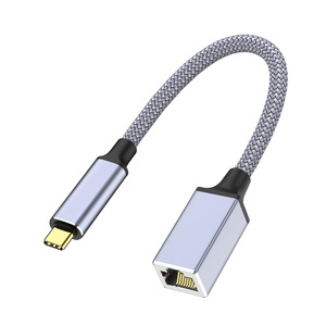 Конвертер USB 3.0 в Gigabit Ethernet (тип C в RJ45) для ноутбуков, настольных компьютеров и расширения возможностей подключения - Product Image 1