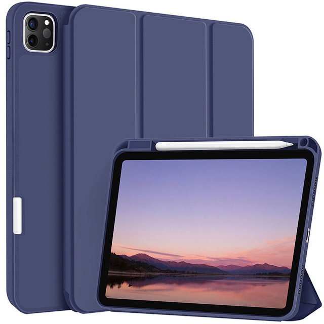 Manufacture case Smart Cover Shockproof Tablet case Custom Slim Design Leather Tablet case for iPad Pro 11 Pro 12.9 2021 New