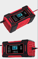 Chargeur de batterie automatique rapide 12V 6A, réparation d'impulsion universelle, cycle profond, moto, voiture, chargeur de batterie électrique 12V ABS OTP OVP