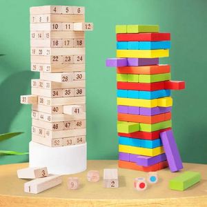 Tumble Tower Colorful Building Blocks Stacking Game for Kids & Family-Eco-friendly Customized Portable Promotional <b>Gift</b> - Product Image 2