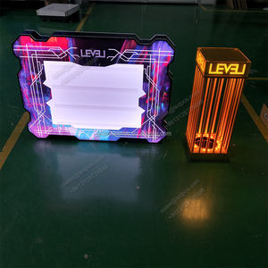 Usine En Gros LED Champagne Bouteille Présentateur Tequila Glorifier Casier À Vin Vodka Bouteilles Titulaire VIP Enseigne Au Néon Plateau De Service - Product Image 6