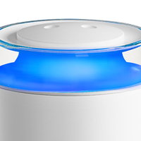 Humidificateur à brume froide à grand volume personnalisé HALEY avec lumière LED nocturne et diffuseur d'air pour les distributeurs mondiaux de produits ménagers