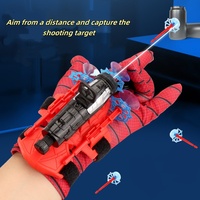 Kit de lanceur de gants d'arme de cosplay pistolet mural collant avec des balles molles lanceur de poignet Super Spider Mitten Fun pour enfant